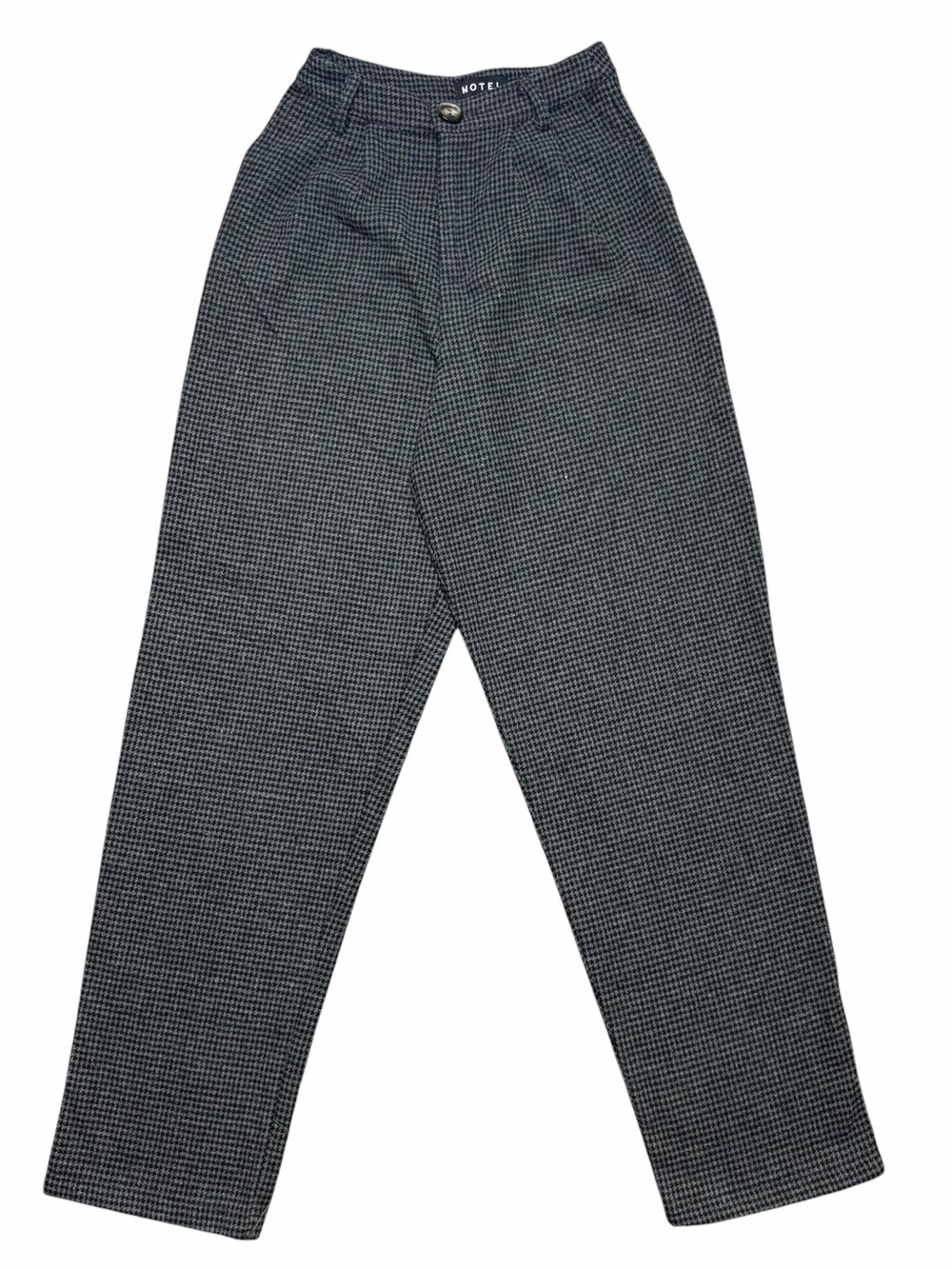 Motel Gray Black Houndstooth Dress Pants Size XXS